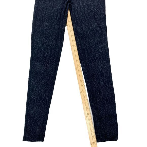 Athleta Yoga Leggings Womens S Black Heartbeat Chaturanga Athletic Stretchy Gym - Picture 11 of 14